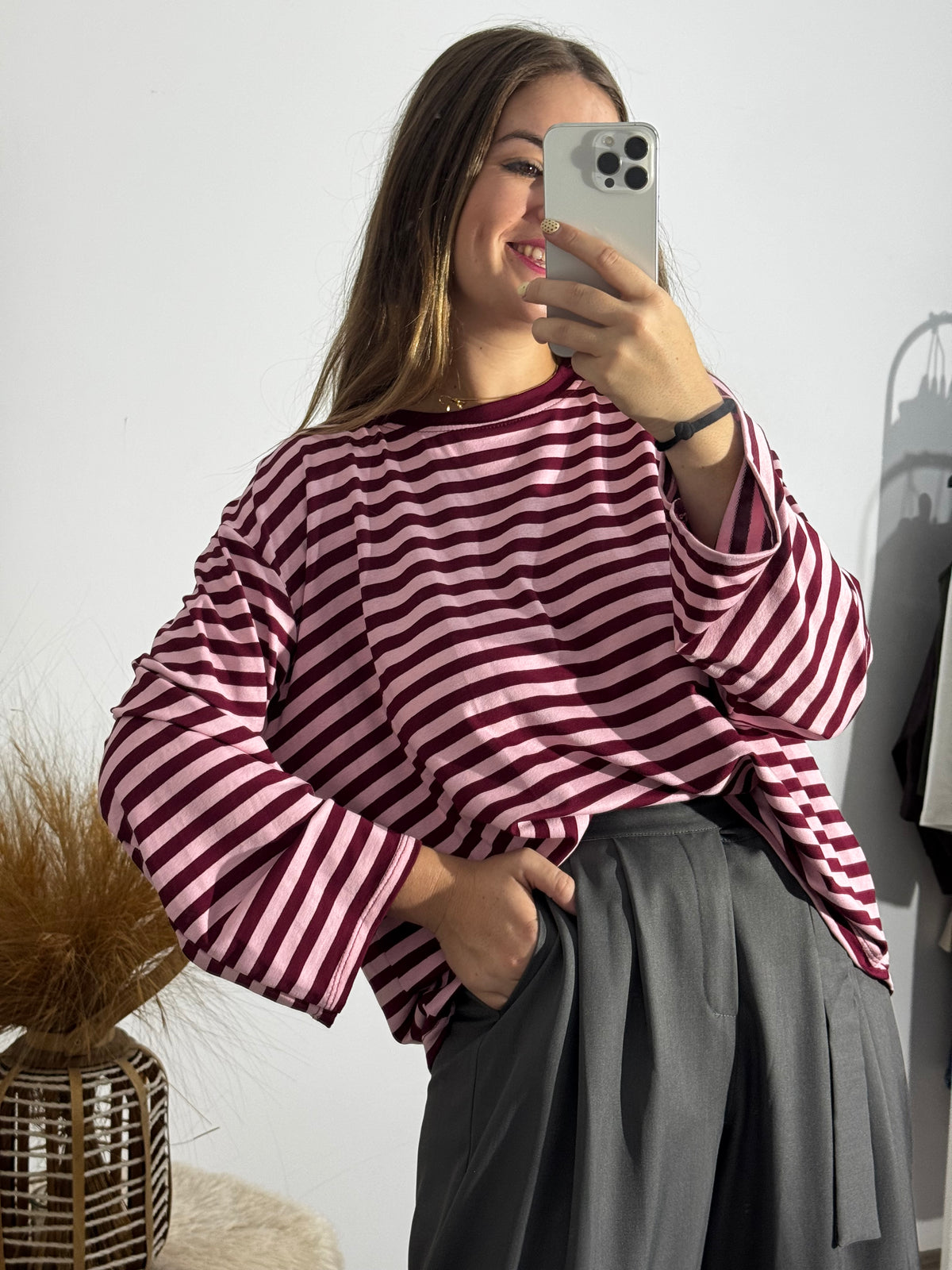 Sudadera rayas