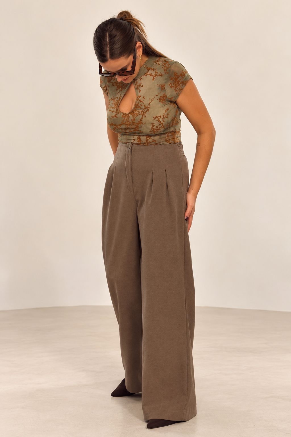 Pantalón largo pinza