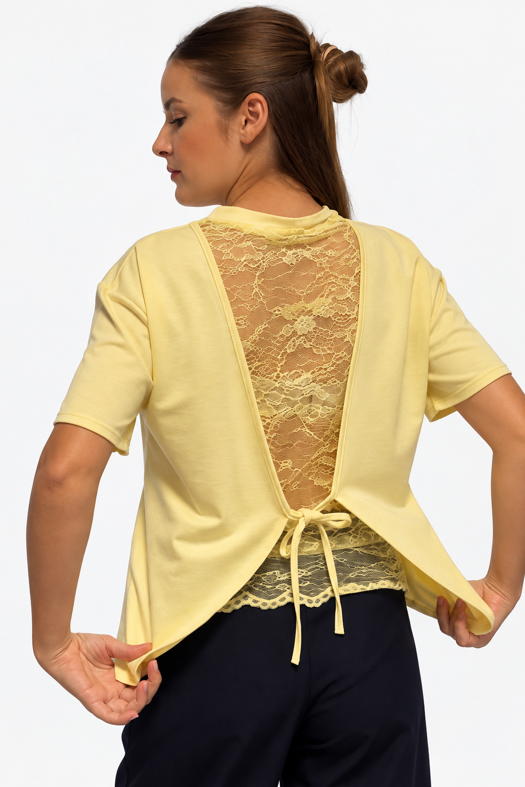 Camiseta encaje