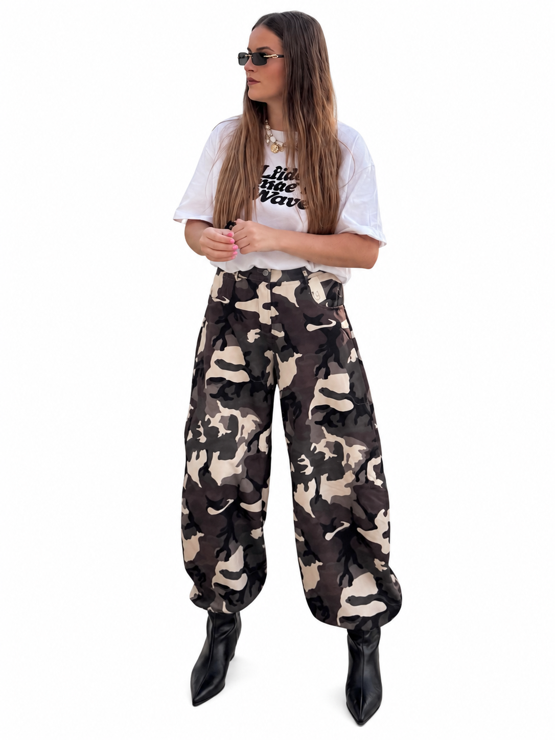 Pantalón cargo camuflaje