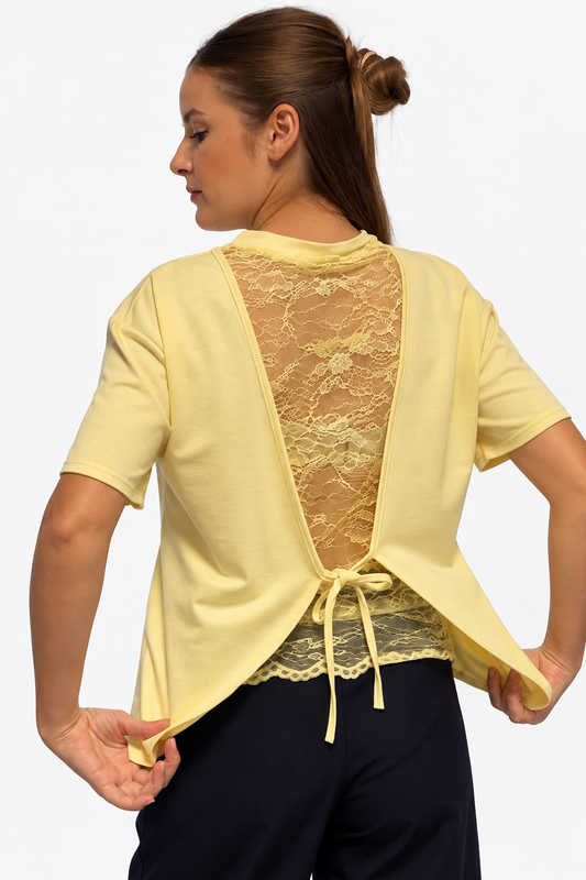 Camiseta encaje