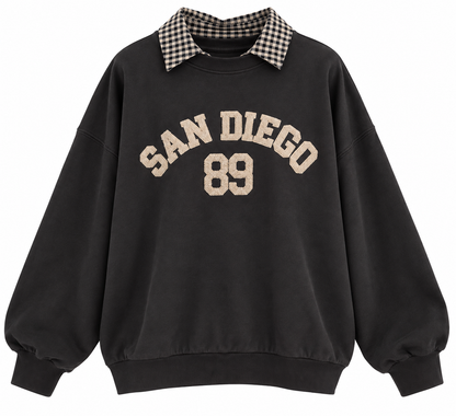 Sudadera San Diego negra