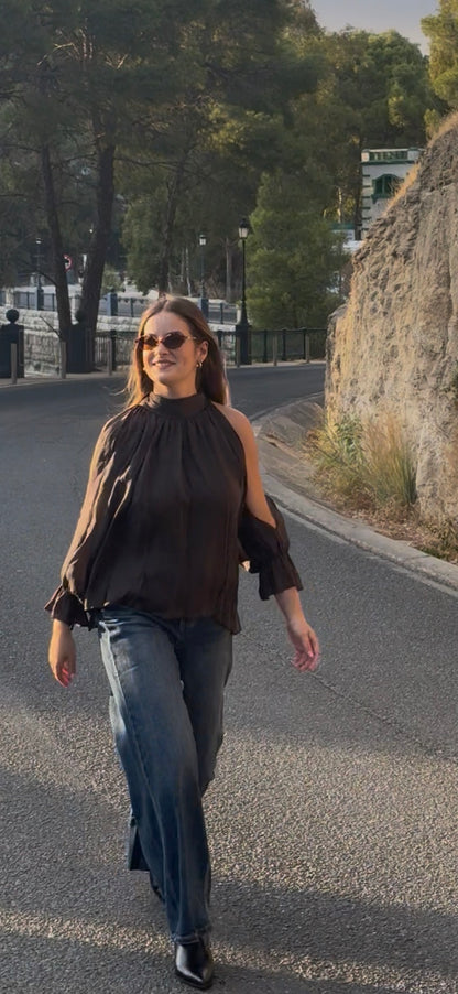 Blusa Brown Chic