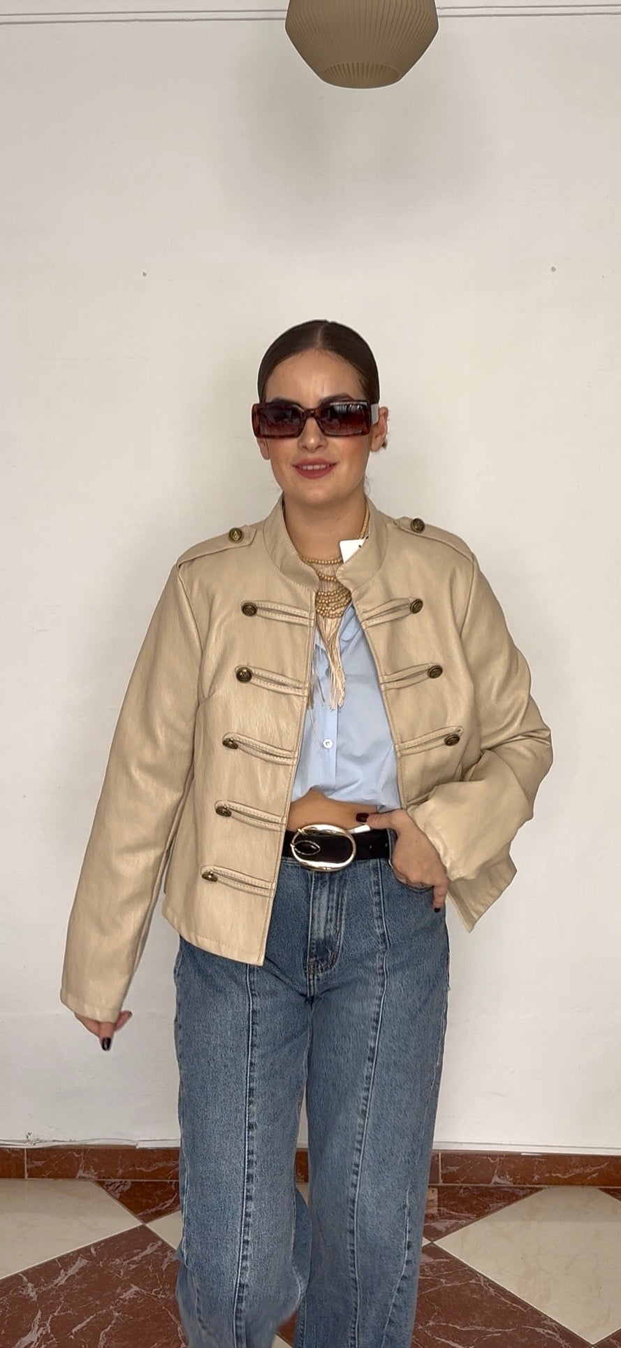 Chaqueta cuero London